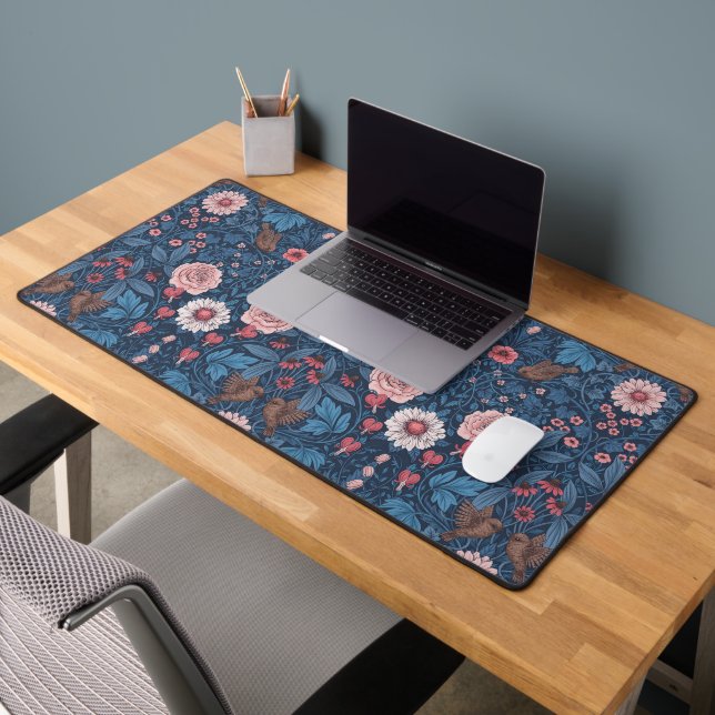 Jardin sauvage en bleu (Bureau 2)