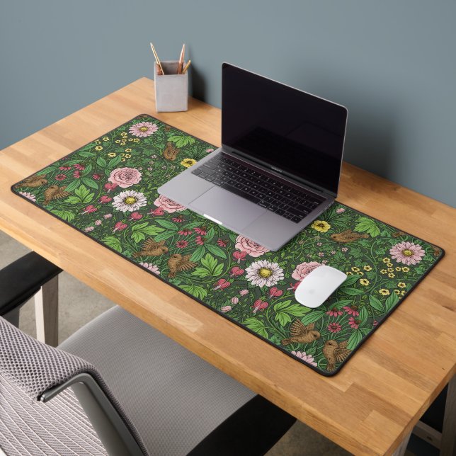 Jardin sauvage en vert (Bureau 2)