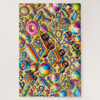 "Jardin Toy Blast" - Jigsaw Puzzle