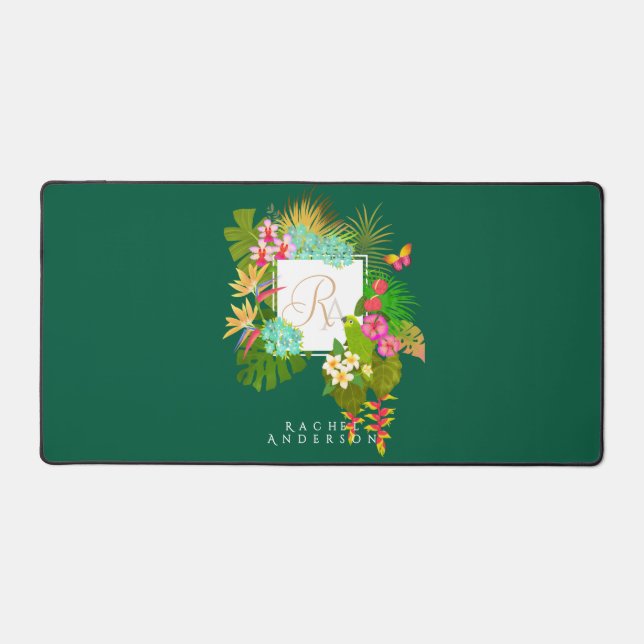Jardin tropical Monogramme vert (Recto)
