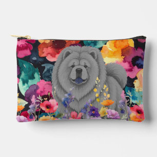 JARDIN ZEN Blue Chow - Petit Sac Accessoire