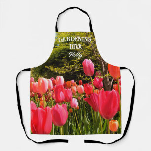 Jardinage Diva tout-dessus Imprimer tablier