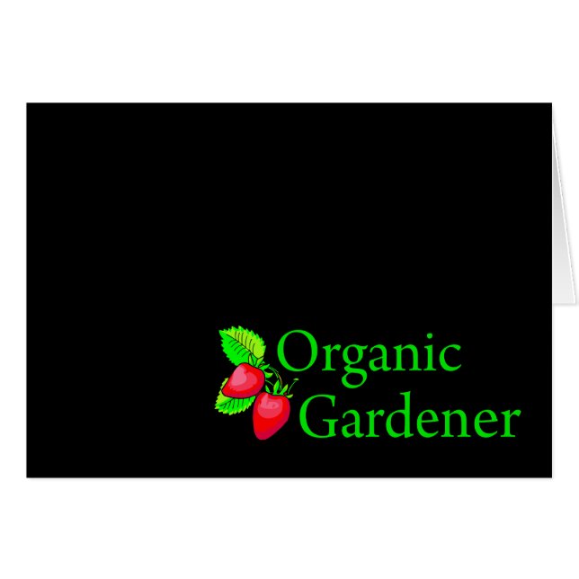 Jardinier bio - Fraises (Devant horizontal)
