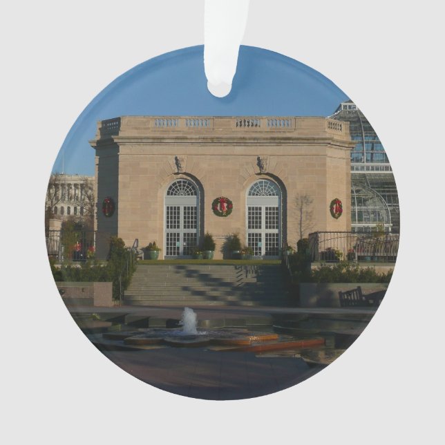 Jardins botaniques à Noël à Washington DC (devant)