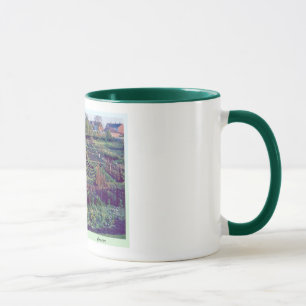 Jardins dans la tasse de l'Angleterre