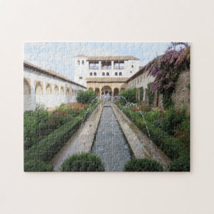 Jardins de Generalife, Alhambra, Espagne - puzzle