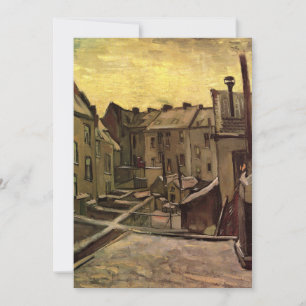 Jardins de vieilles maisons par Vincent van Gogh