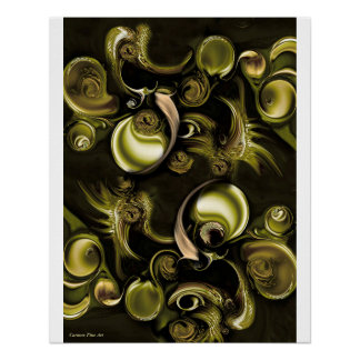 "Jardins du Mystère", Poster brillant