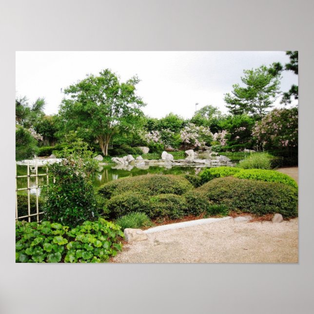 Jardins japonais de Houston - Poster (Devant)