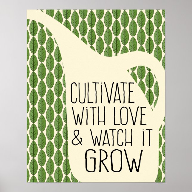 Jarening Love Citations Inspirational Poster (Devant)