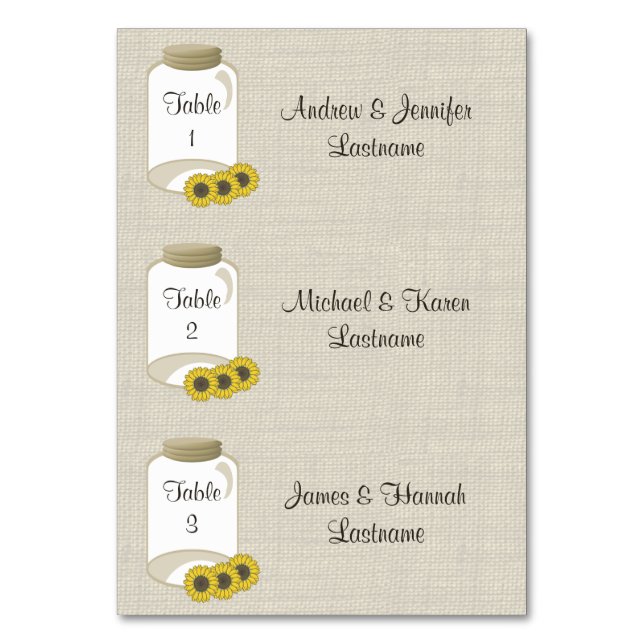 Jarre rustique et tournesols do-it-yourself cartes (Par défaut)