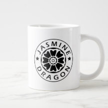Jasmine Dragon 20oz Mug - Noir et blanc