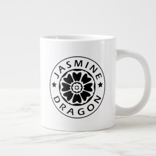 Jasmine Dragon 20oz Mug - Noir et blanc