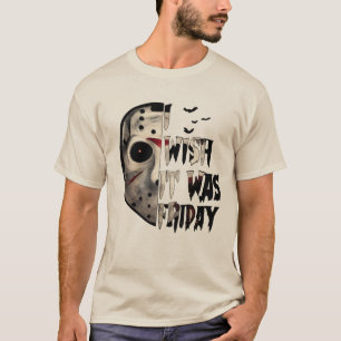 Jason Horreur Vendredi Halloween T-shirt