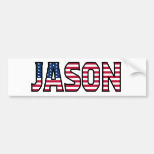 Jason Nom Vorname USA Aufkleber Sticker Auto