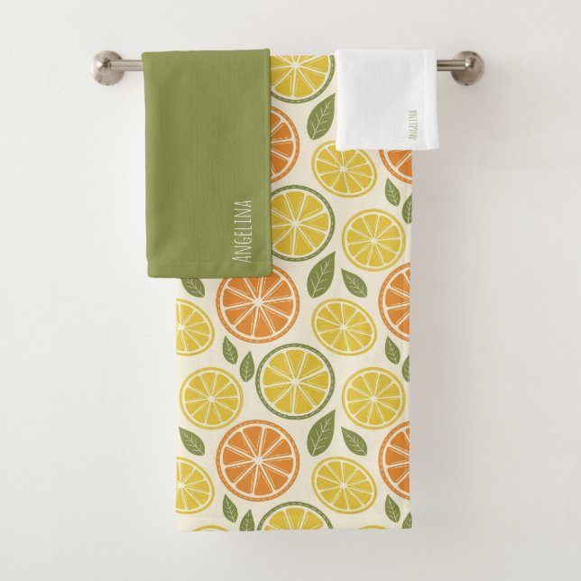 Jaune citron orange  Motif nom blanc (En situation)
