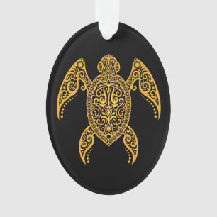 Jaune complexe et tortue de la Mer Noire