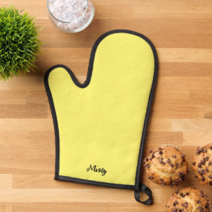 Jaune de conte de fée solide personnalisé Noël sty