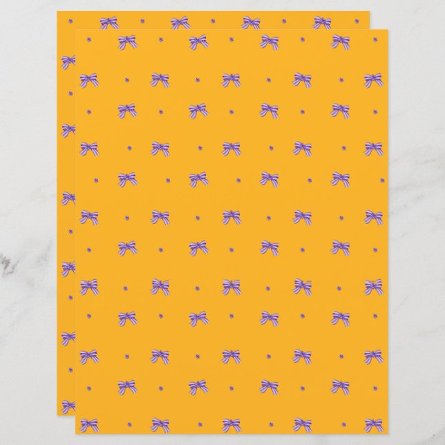 Jaune de moutarde avec arcs pourpres et violets (Devant / Derrière)