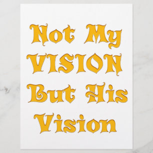 Jaune Doré "Pas Ma Vision Mais Sa Vision"   Ins