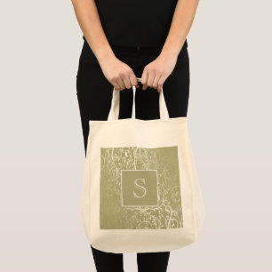 Jaune Élégant Sac fourre-tout Monogramme