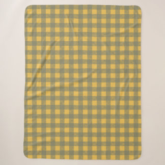 Jaune ensoleillé motif carreaux plaid Buffalo