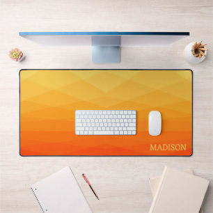 Jaune Et Orange Polygonal 