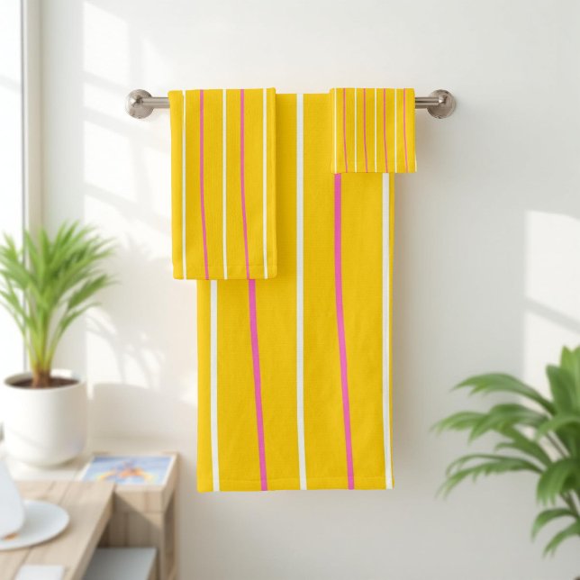 Jaune et rose Motif Élégant, élégant (Créateur téléchargé)