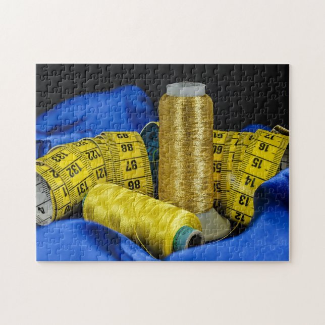 Jaune Jaune Couture D'Or Jaune Puzzle (Horizontal)