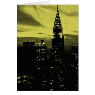 Jaune pointu Noir New York City