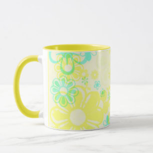 JAUNES FLEURS CUISINE MUGS