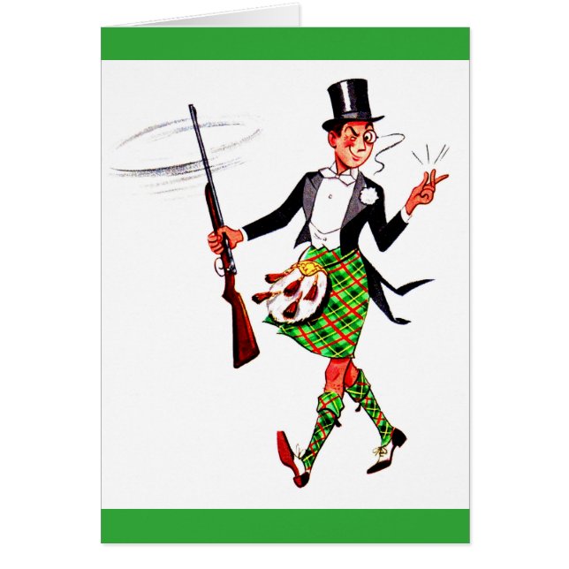 jaunty Scotsman avec fusil (Devant)