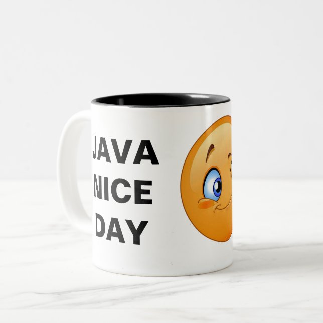 JAVA Café Mug (Devant gauche)