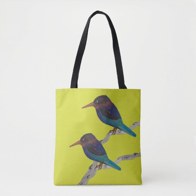 Javan Kingfish sur un Sac fourre-tout (Devant)