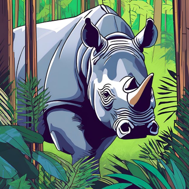 Javan Rhino Mug (Créateur téléchargé)