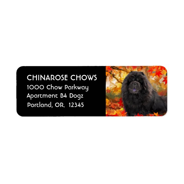 JAX - Étiquettes d'adresse de retour personnalisée (Devant)