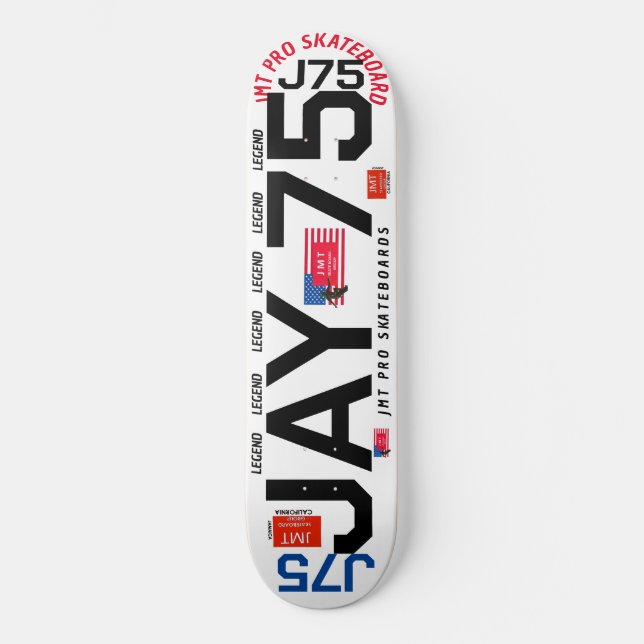 JAY 75 JMT 8 Pont de Skateboard 1/4" (Recto)