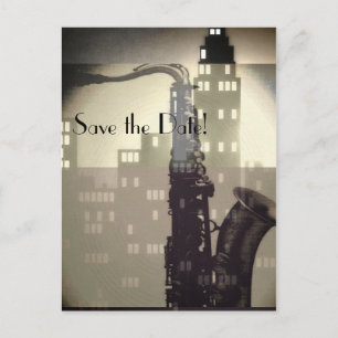 Jazz Age Art déco invitations personnalisées de ma