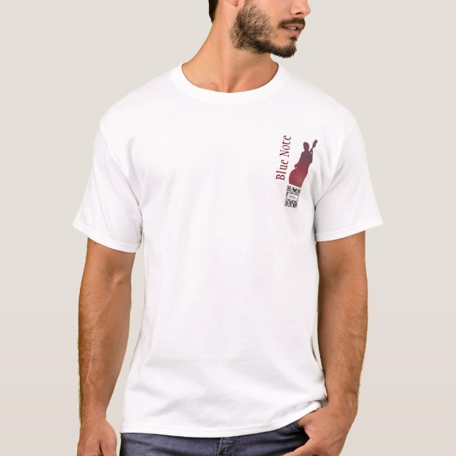 Jazz-band de modèle de T-shirt (Devant)