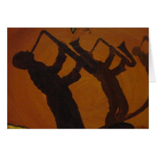 Jazz Brown d'art de Saxiphone