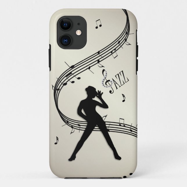 Jazz Dance Golden Music Coque-Mate coque iphone (Dos)