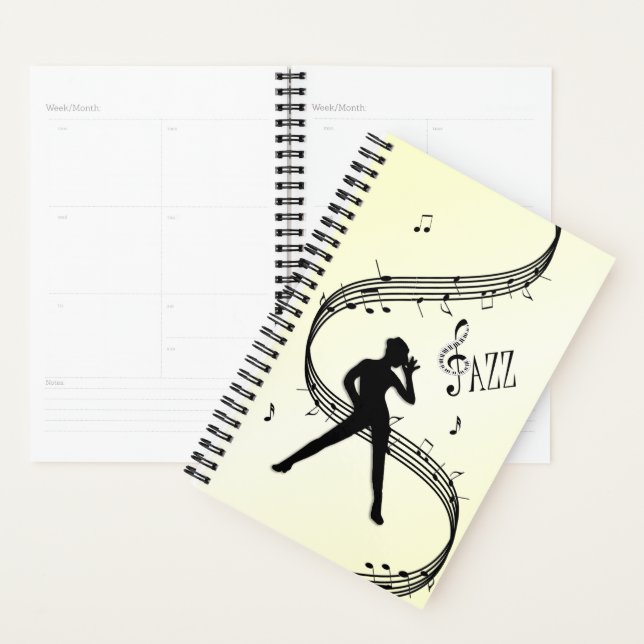 Jazz Dance Musique jaune (Devant avec enveloppe)