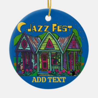 Jazz Fest Maisons de céramique Ornement