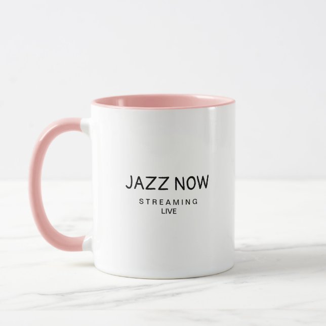 Jazz Now Musique Café Mug (Gauche)