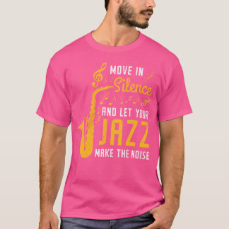 Jazz Tshirt Saxophoniste Musicien Jazzband Pl