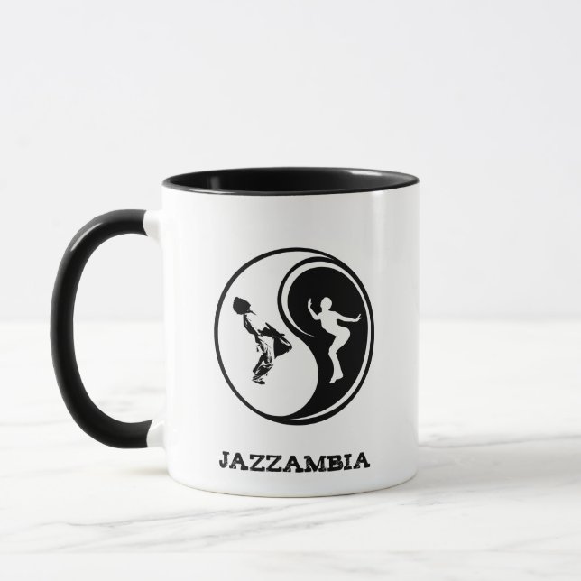 Jazzambia Yin Yang Mug (Gauche)