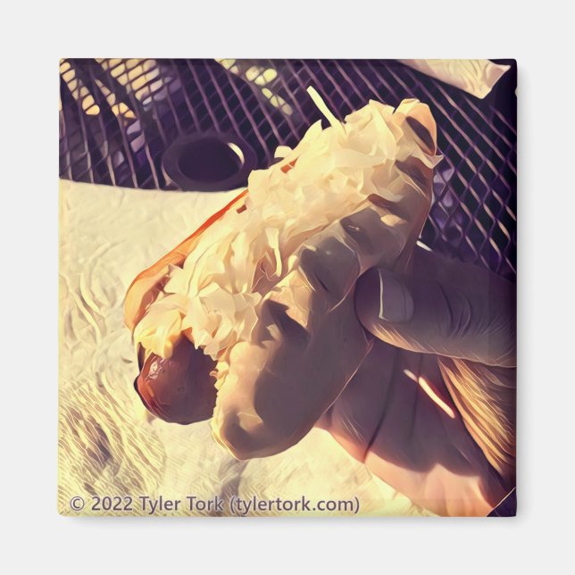 Jazzy Dog aimant (Devant)