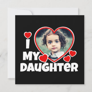 J'Coeur Ma Fille Photo Personnalisée