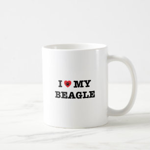 J'Coeur Ma Mug De Café Beagle