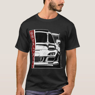 JDM Japon Motorsport tuning voiture 90s T-shirt (1